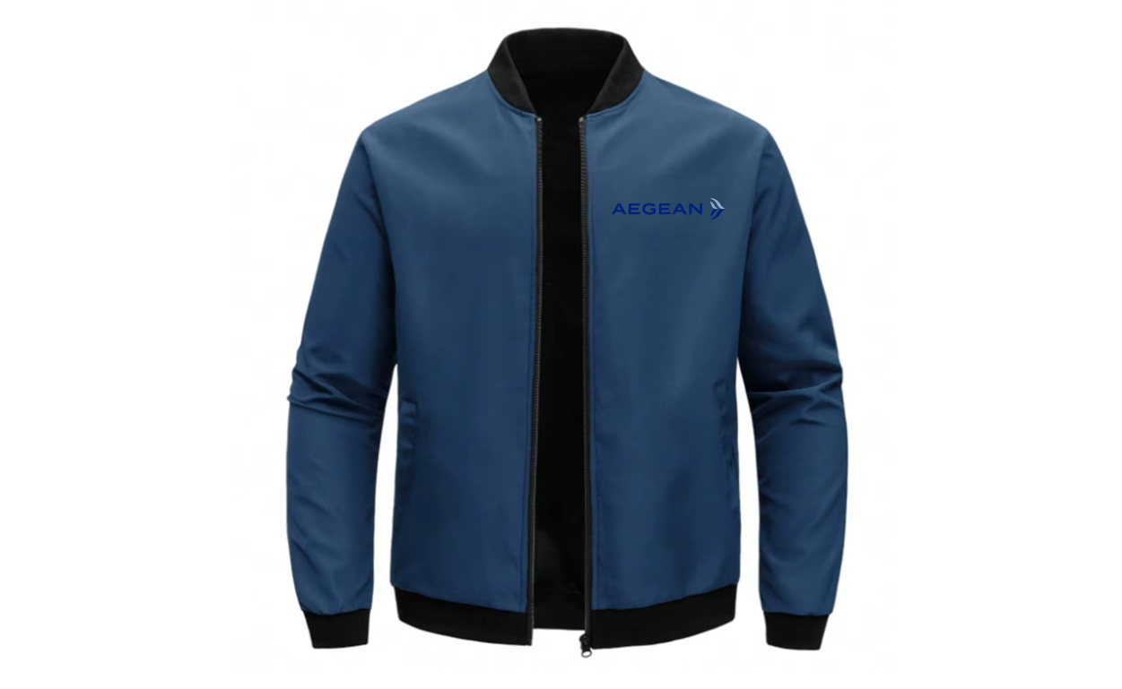 AEGEAN AIRLINES  LOOSE SOLID COLOR JACKET