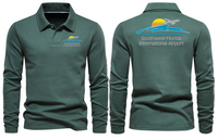 Thumbnail for FLORIADA AIRPORT LONG SLEEVE  POLO