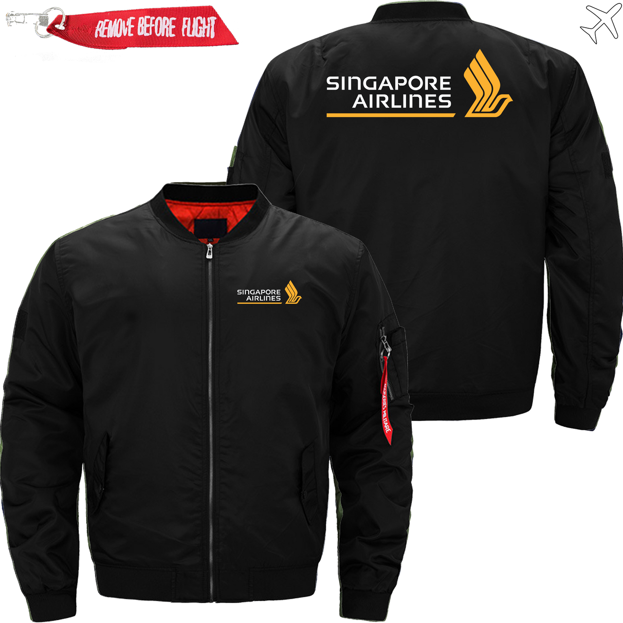 SINGAPORE AIRLINES MA1 JACKET THE AV8R