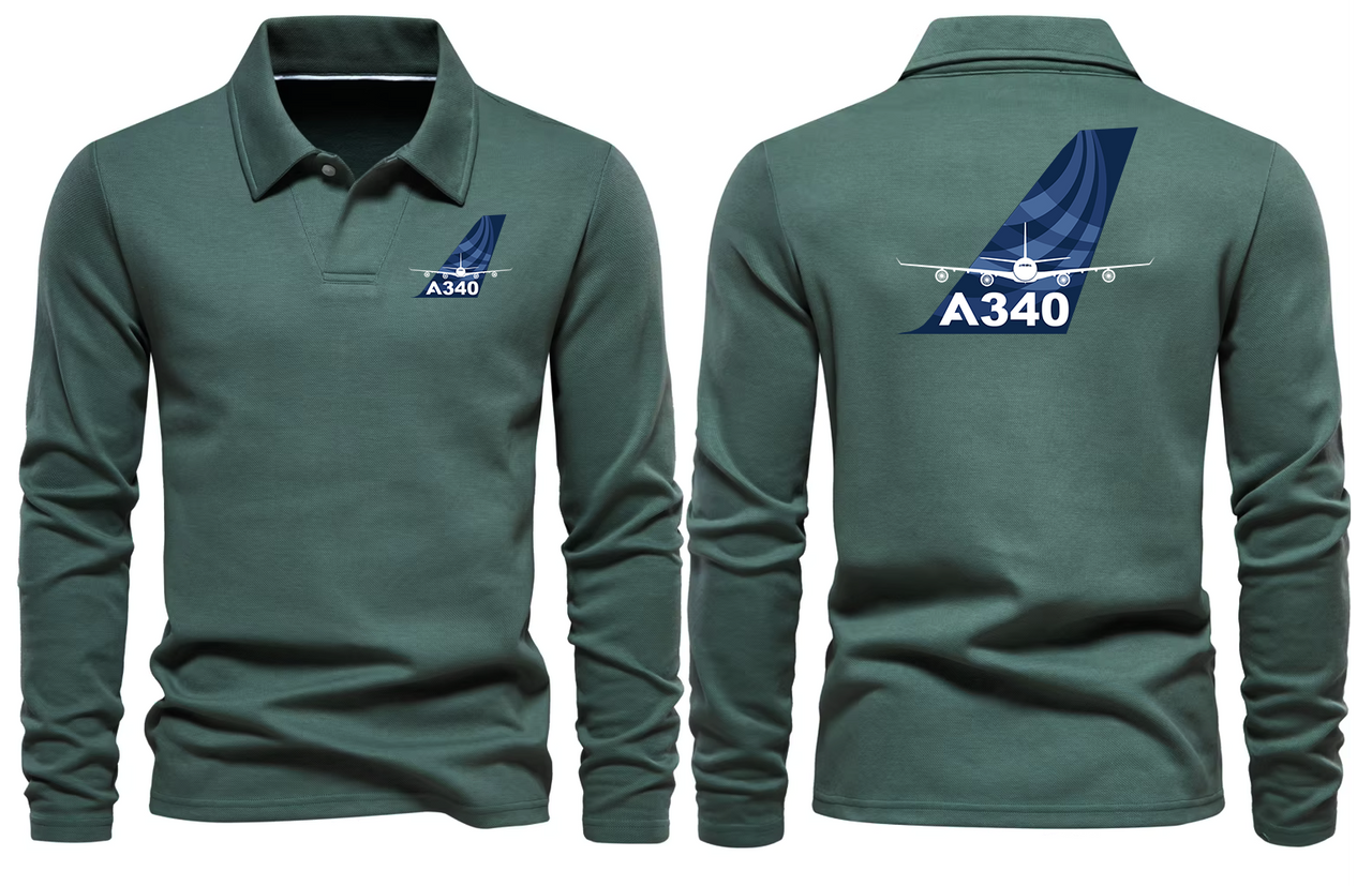 AIRBUS  A320 LONG SLEEVE  POLO