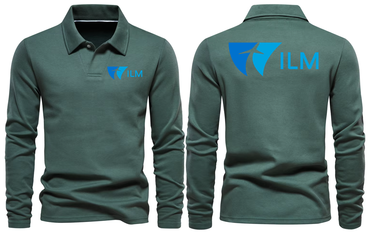 ILM AIRPORT LONG SLEEVE  POLO