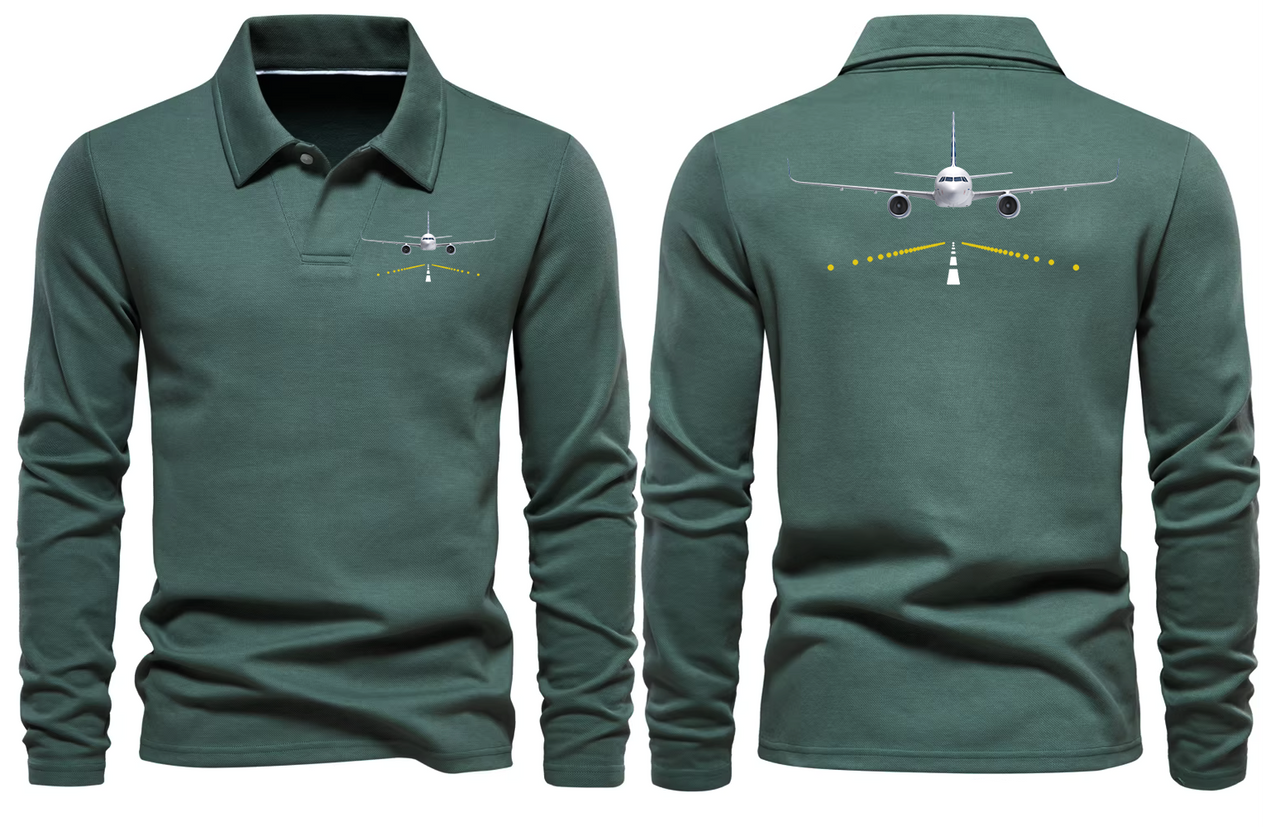 AIRBUS A320 LONG SLEEVE  POLO