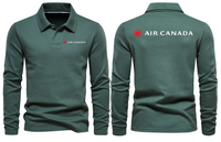 Thumbnail for CANADA AIRLINES LONG SLEEVE  POLO