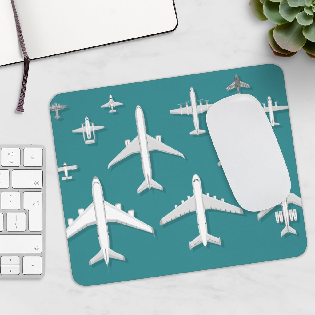 AIRCRAFT HEARTBEAT -  MOUSE PAD Printify