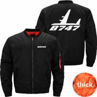 Thumbnail for Boeing 747 Ma-1 Bomber Jacket Flight Jacket Aviator Jacket THE AV8R