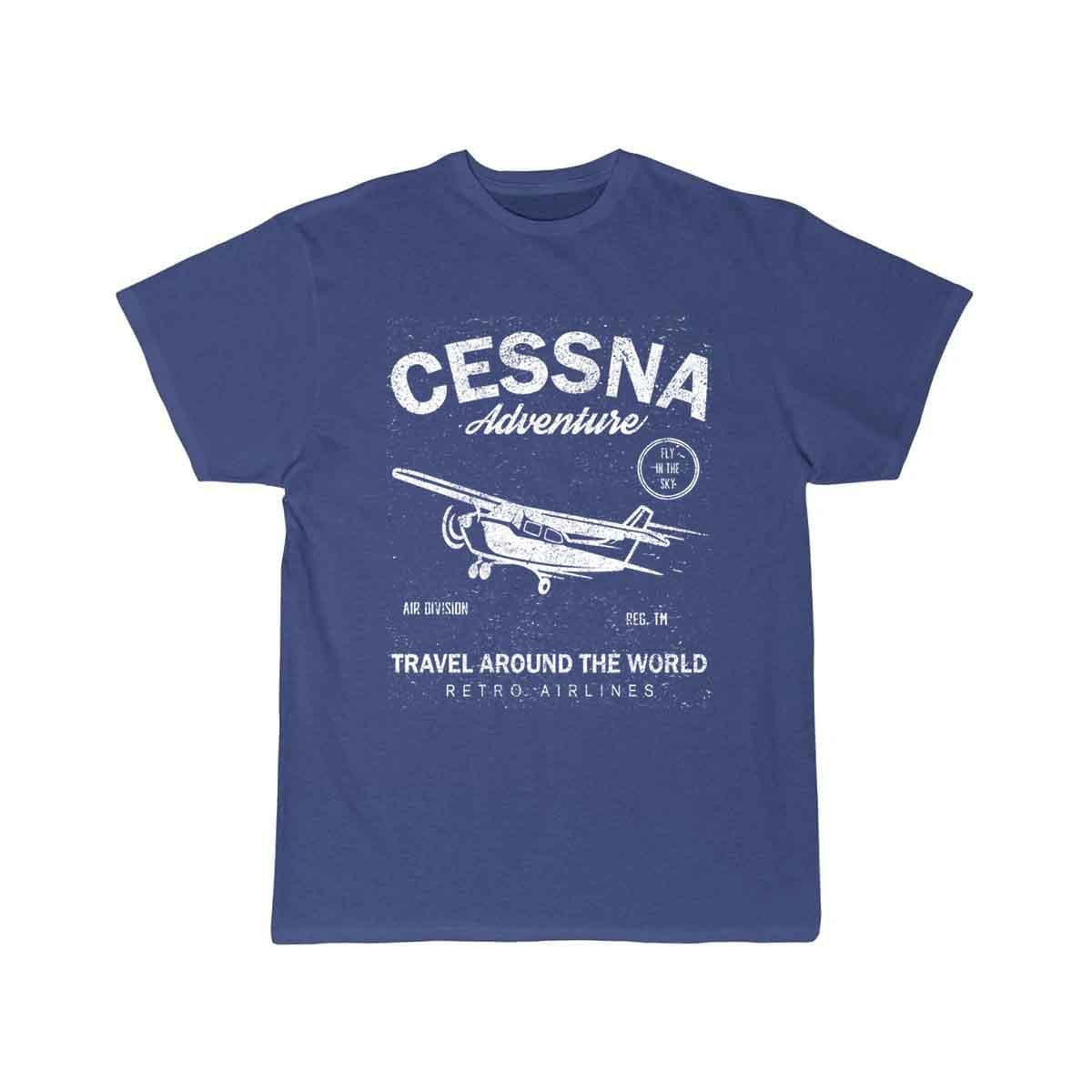 84 PILOT - SHIRT CESSNA FLIGHTJRT AIRCRAFT PLANE T - SHIRT - PILOTSX