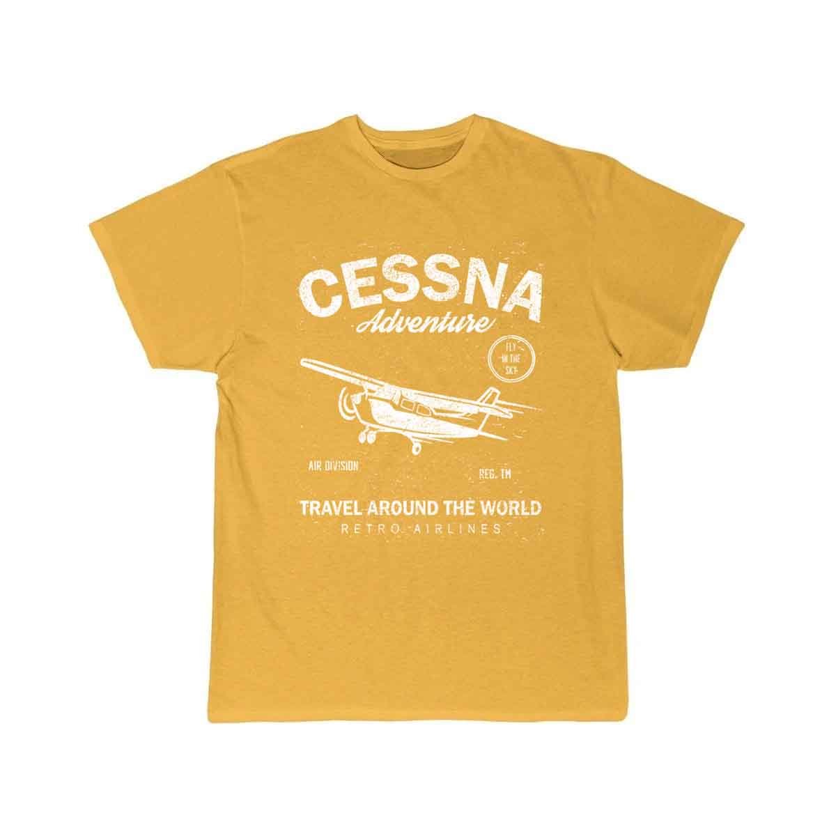 84 PILOT - SHIRT CESSNA FLIGHTJRT AIRCRAFT PLANE T - SHIRT - PILOTSX