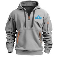 Thumbnail for KLM AIRWAYS AIRLINE HOODED JACKET PULLOVER