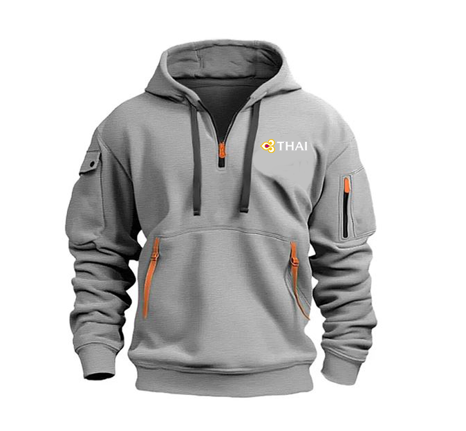 THAI AIRLINE HOODED JACKET PULLOVER
