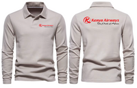 Thumbnail for KENYA AIRWAYS AIRLINES LONG SLEEVE  POLO