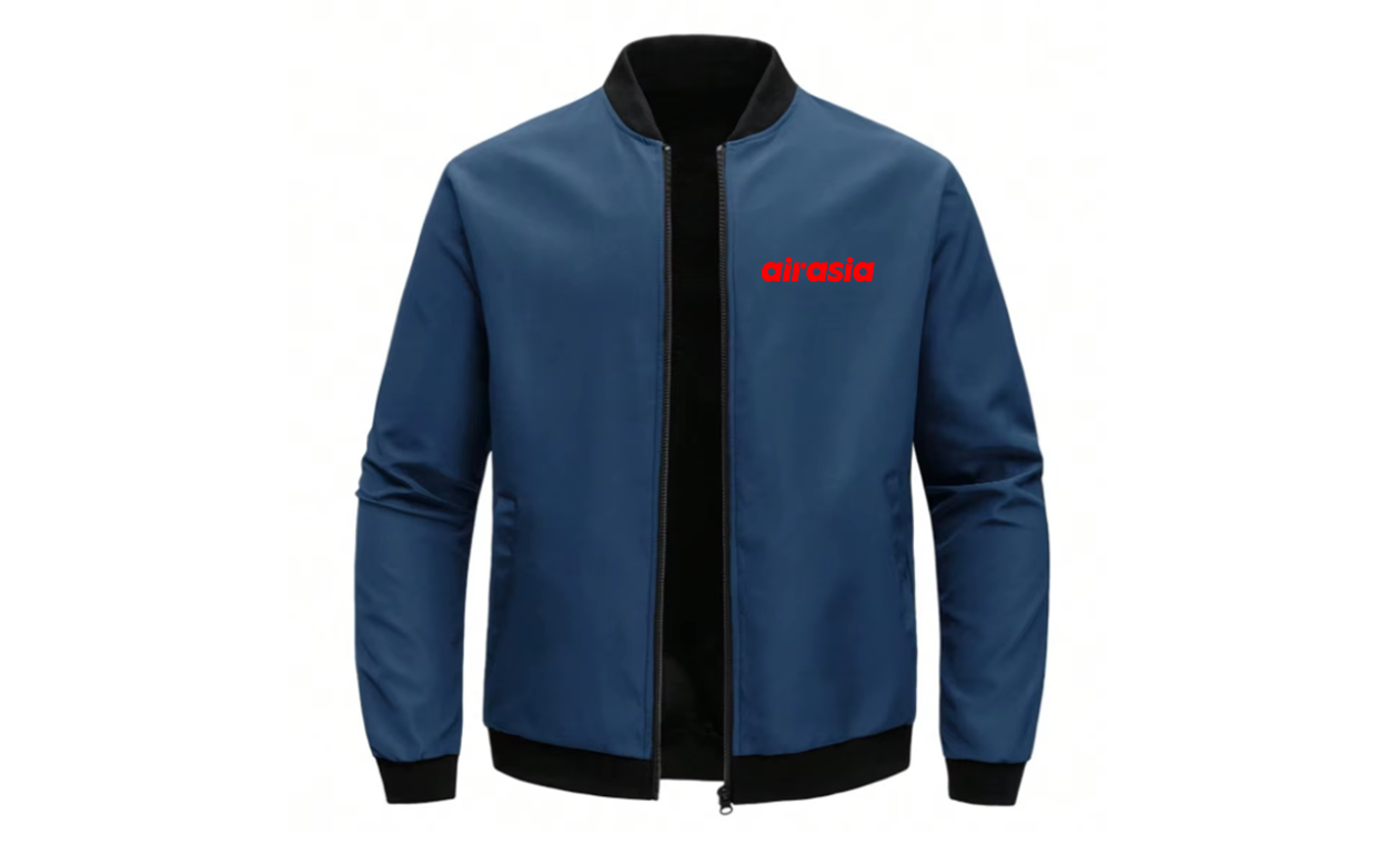AIR ASIA LOOSE SOLID COLOR JACKET
