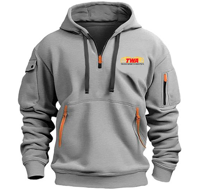 TWA AIRLINE HOODED JACKET PULLOVER