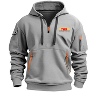 Thumbnail for TWA AIRLINE HOODED JACKET PULLOVER