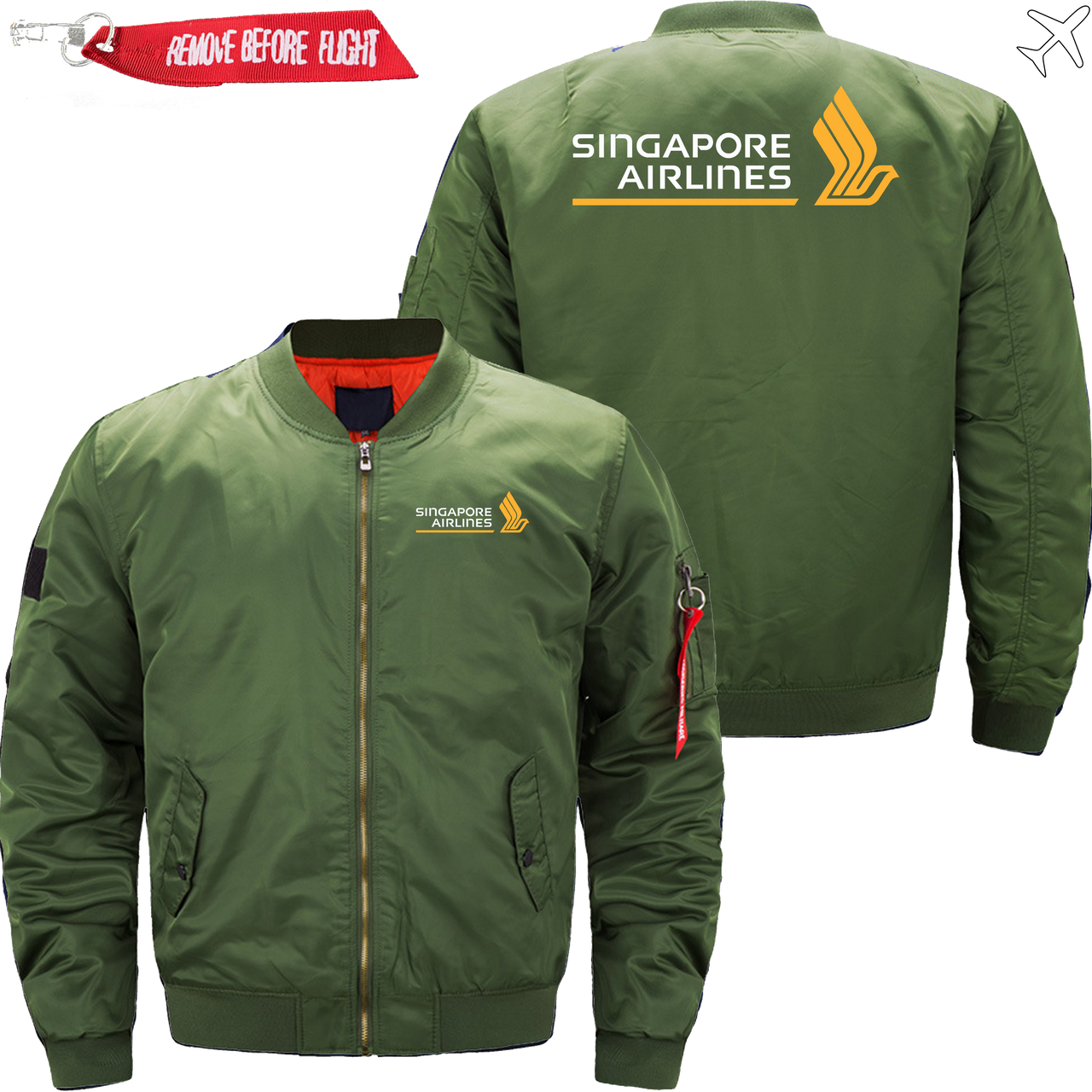 SINGAPORE AIRLINES MA1 JACKET THE AV8R