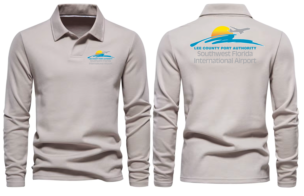 FLORIADA AIRPORT LONG SLEEVE  POLO