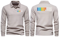 Thumbnail for AMP AIRPORT LONG SLEEVE  POLO