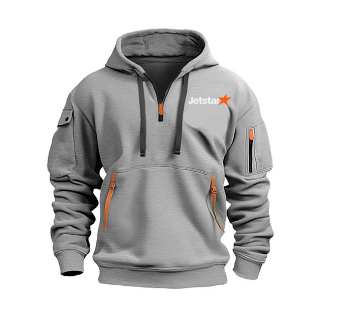 JETSTAR AIRLINE HOODED JACKET PULLOVER