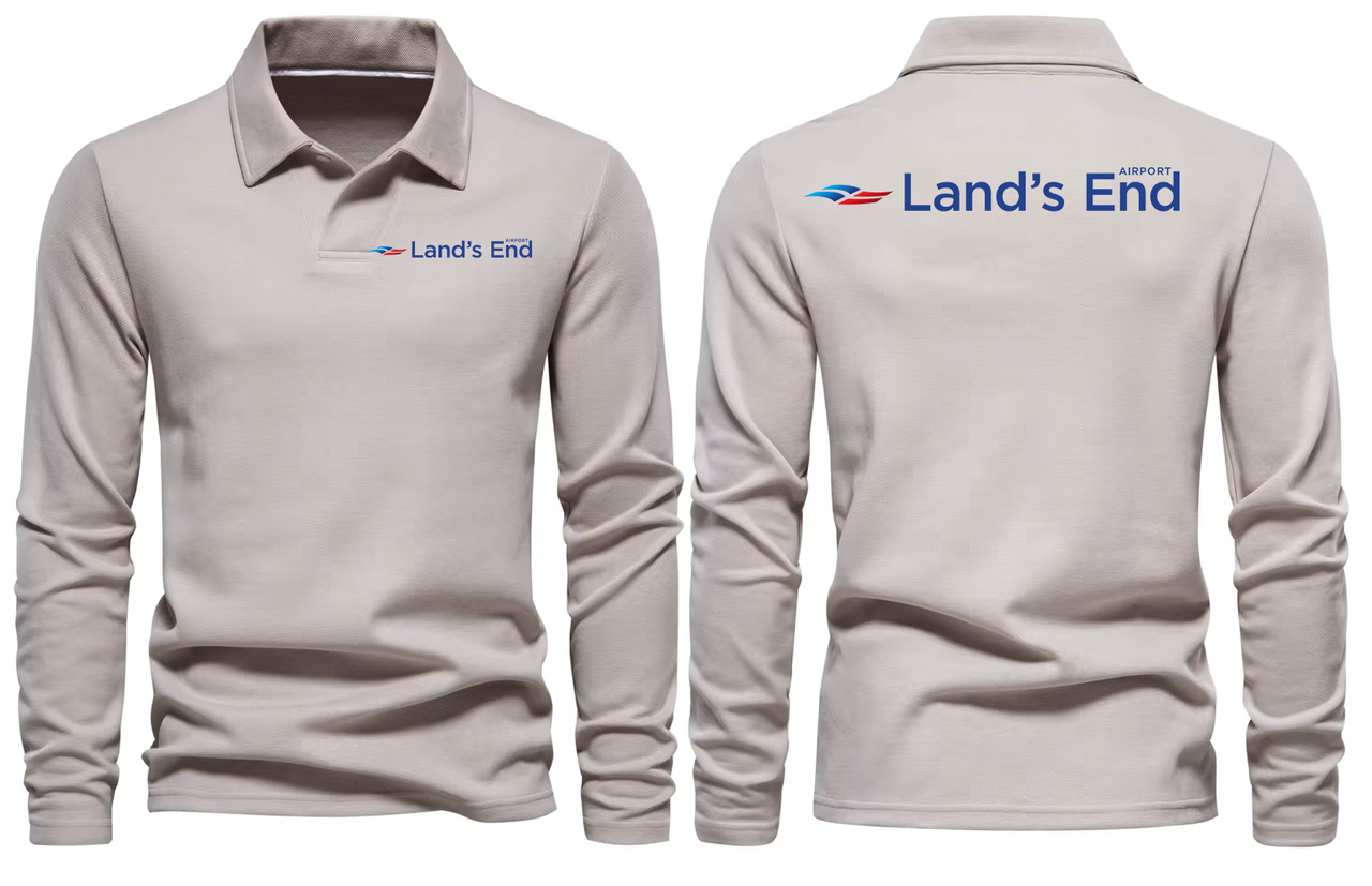 LEDS END AIRPORT LONG SLEEVE  POLO