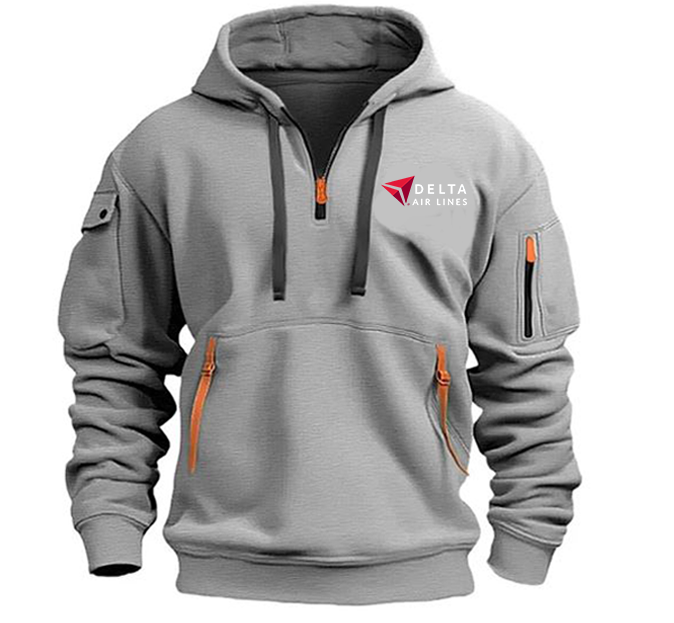 DELTA AIRLINE HOODED JACKET PULLOVER