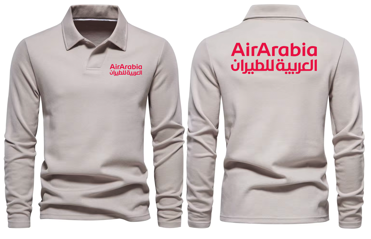 AIR ARBIA AIRLINES LONG SLEEVE  POLO