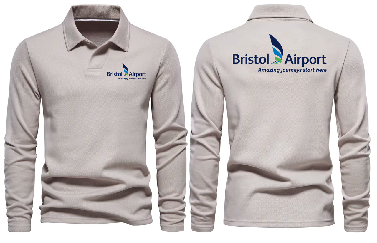 BRISTOL AIRPORT LONG SLEEVE  POLO
