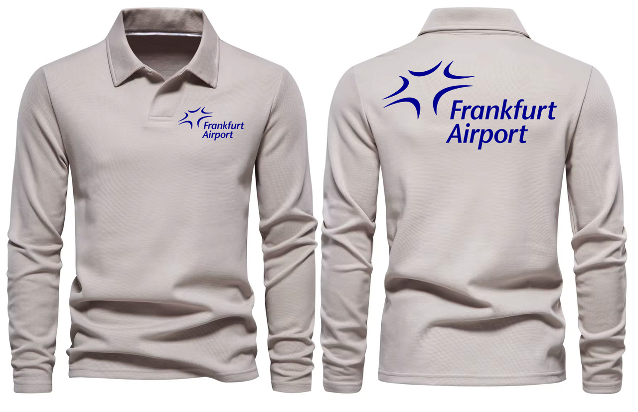 AER FRANKFRUT AIRPORT LONG SLEEVE  POLO