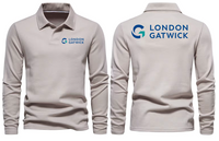 Thumbnail for GATWICK AIRPORT LONG SLEEVE  POLO