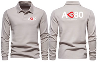 Thumbnail for AIRBUS A380 LOVE LONG SLEEVE  POLO