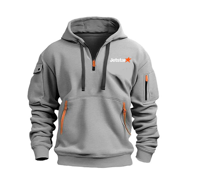 JETSTAR AIRLINE HOODED JACKET PULLOVER