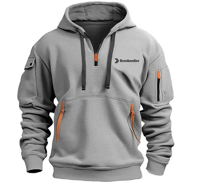 BOMBARDE AIRLINE HOODED JACKET PULLOVER