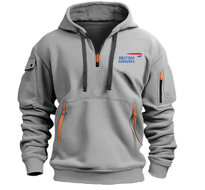 BRITISH AIRWAYS HOODED JACKET PULLOVER