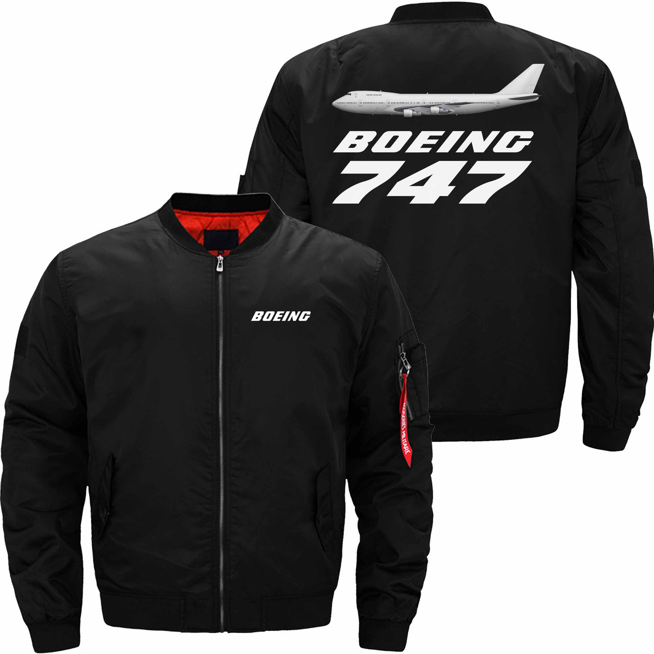 Boeing 747 Ma-1 Bomber Jacket Flight Jacket Aviator Jacket THE AV8R