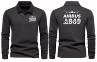 Thumbnail for AIRBUS A340 LONG SLEEVE  POLO