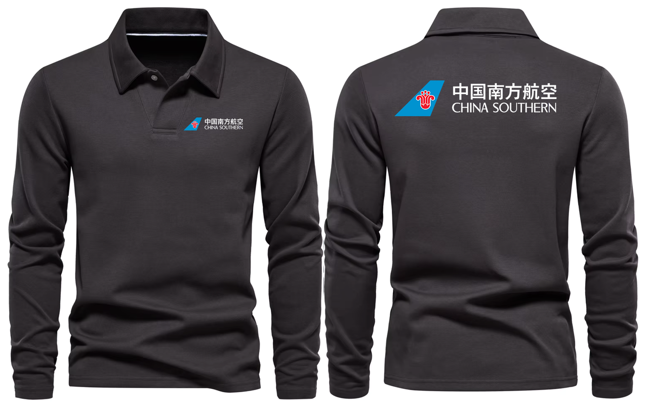 SOUTHERN AIRLINES LONG SLEEVE  POLO