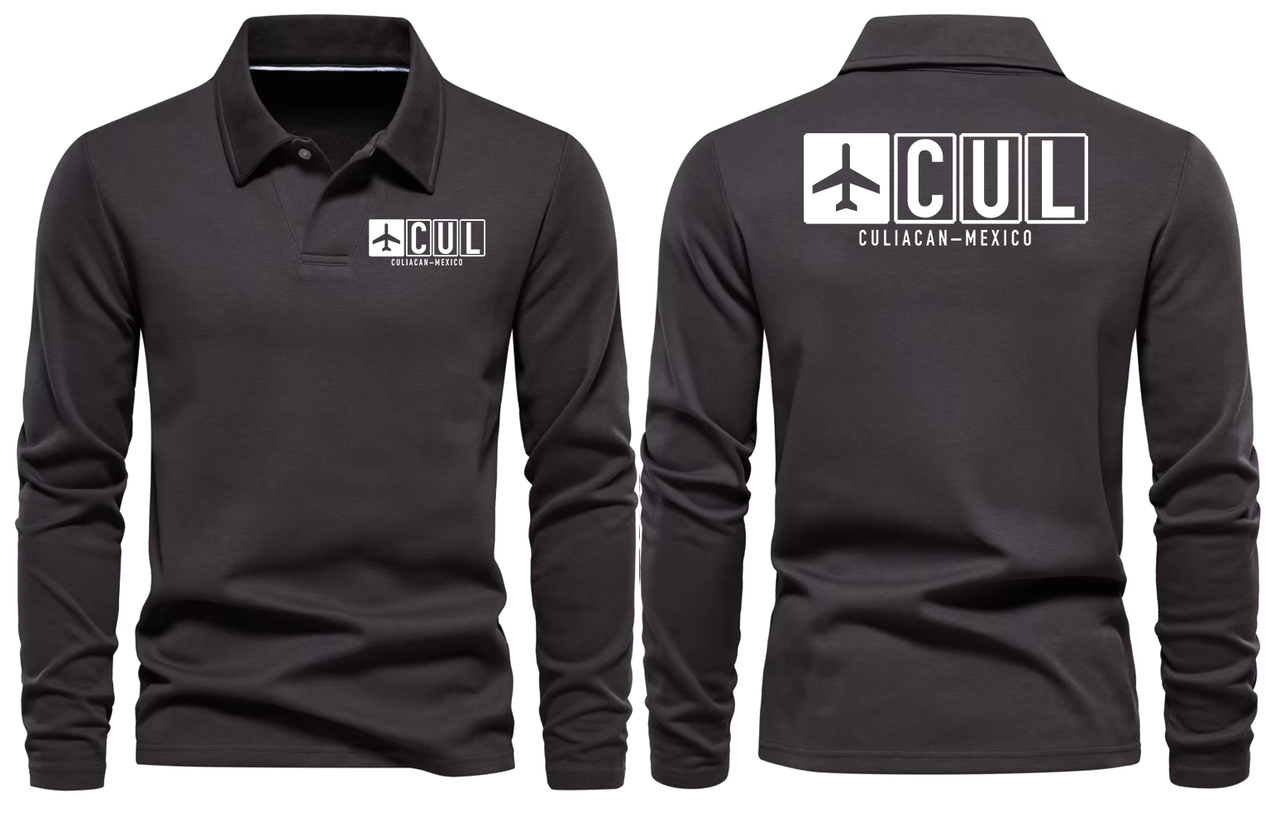 CUL AIRPORT LONG SLEEVE POLO