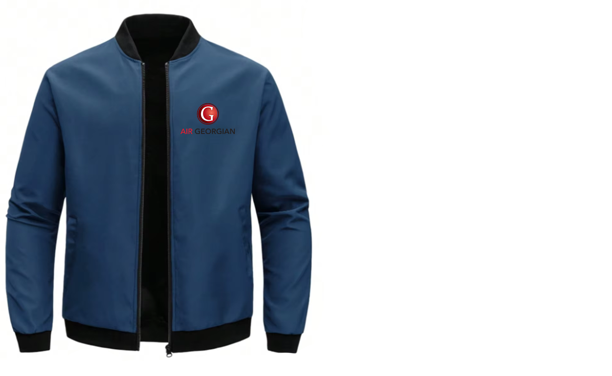 GEOGIAN  LOOSE SOLID COLOR JACKET