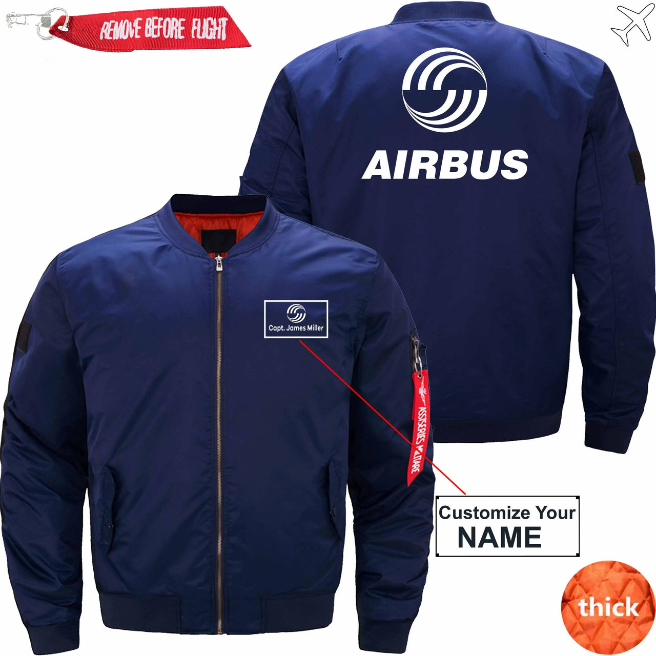 AIRBUS  CUSTOM NAME - JACKET THE AV8R