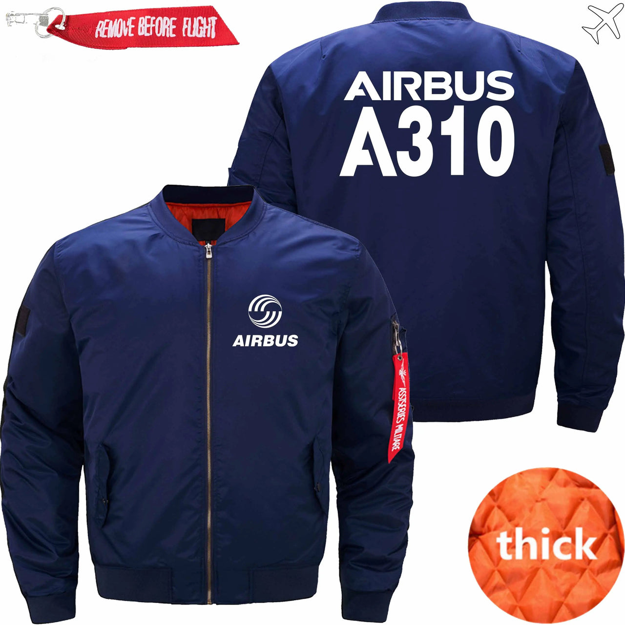 AIRBUS A310 Ma-1 Bomber Jacket Flight Jacket Aviator Jacket THE AV8R