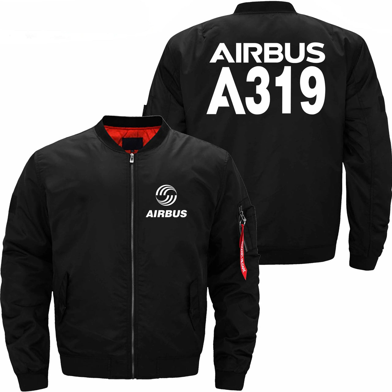 AIRBUS A319 Ma-1 Bomber Jacket Flight Jacket Aviator Jacket THE AV8R