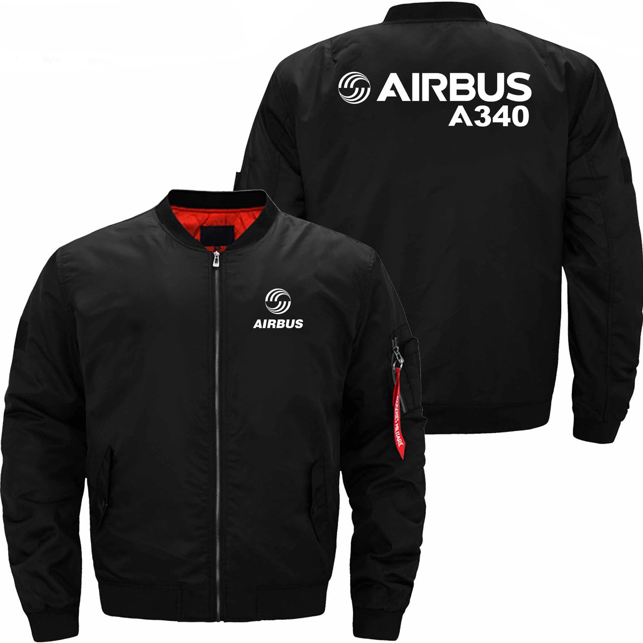 AIRBUS A340 Boeing Ma-1 Bomber Jacket Flight Jacket Aviator Jacket THE AV8R