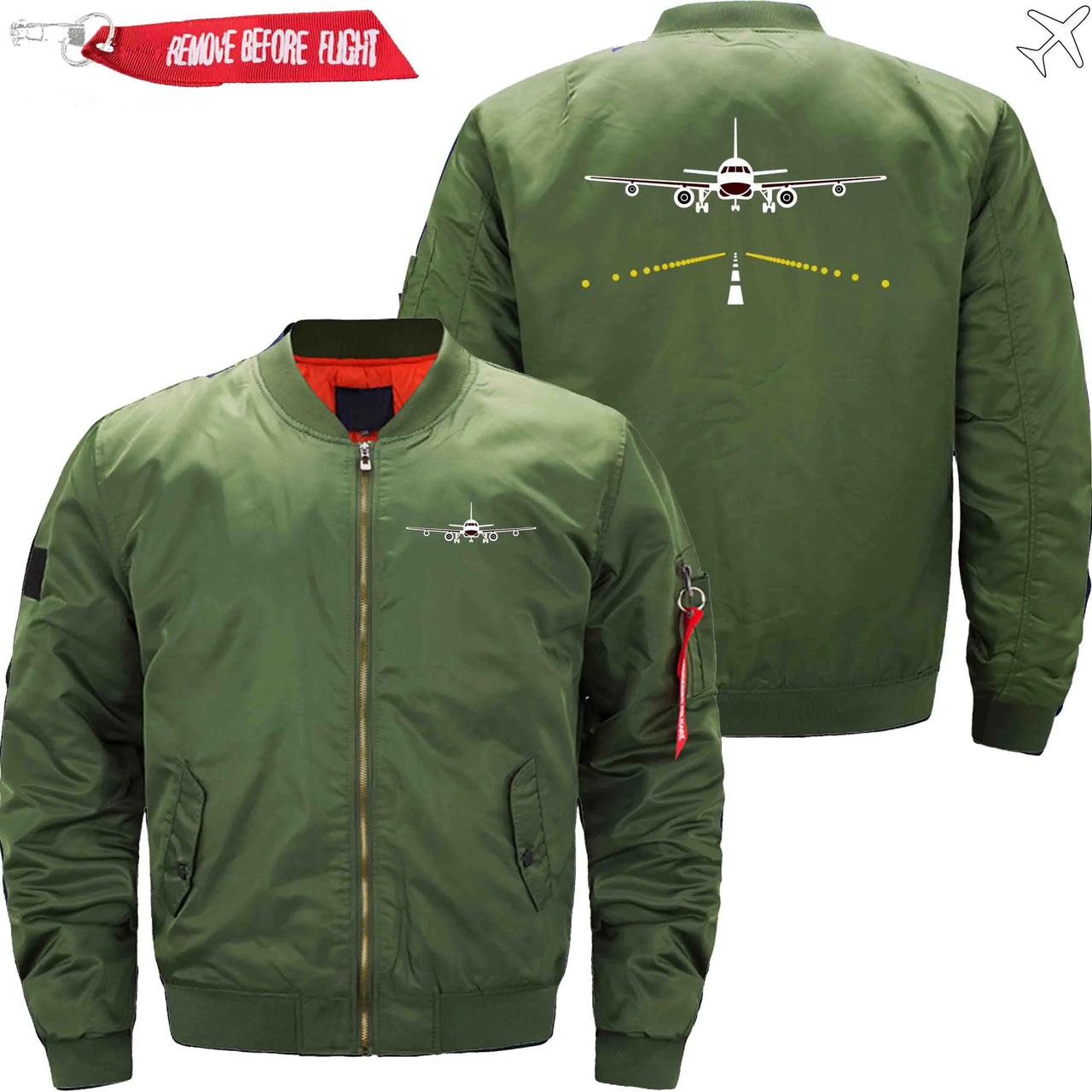 AIRPLANE LANDING - JACKET THE AV8R