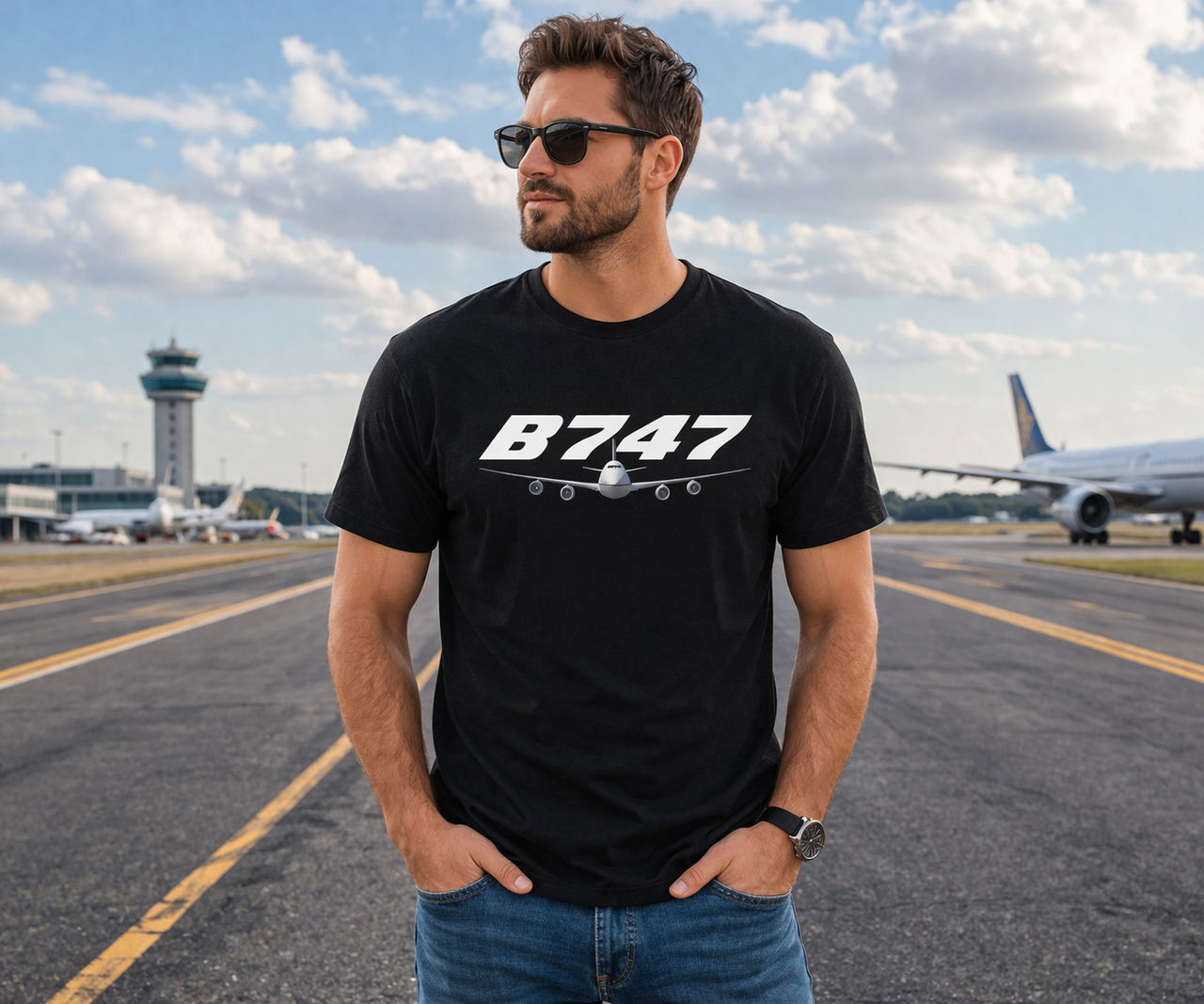 BOEING 747 T-SHIRT