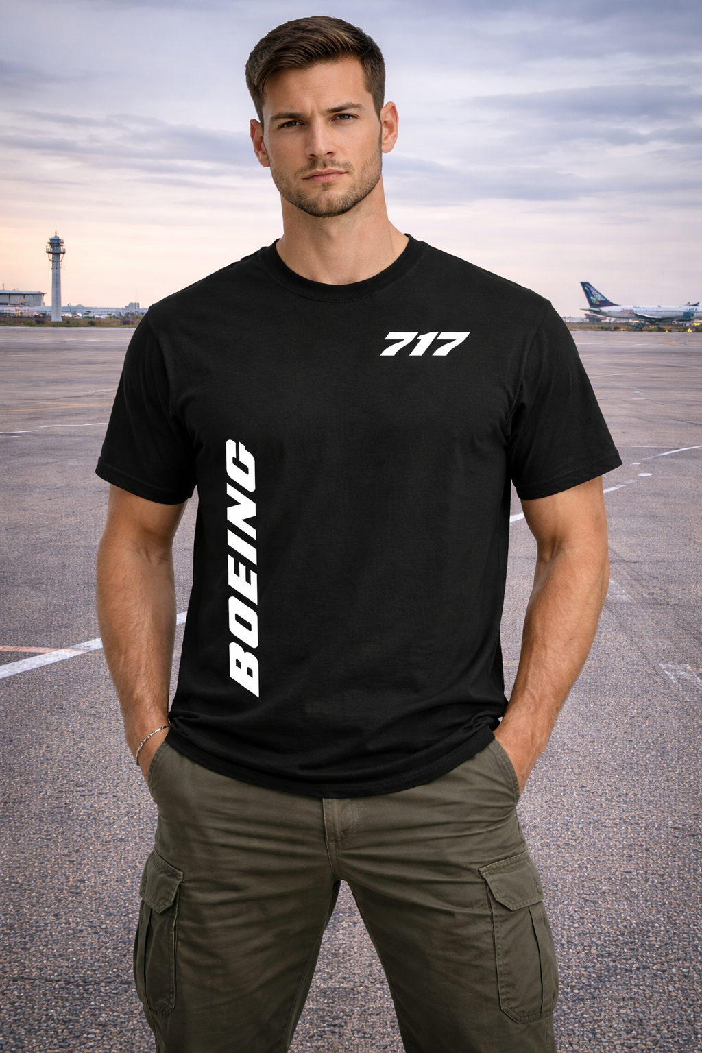 Boeing 717 Premium Cotton shirt Comfy and Stylish