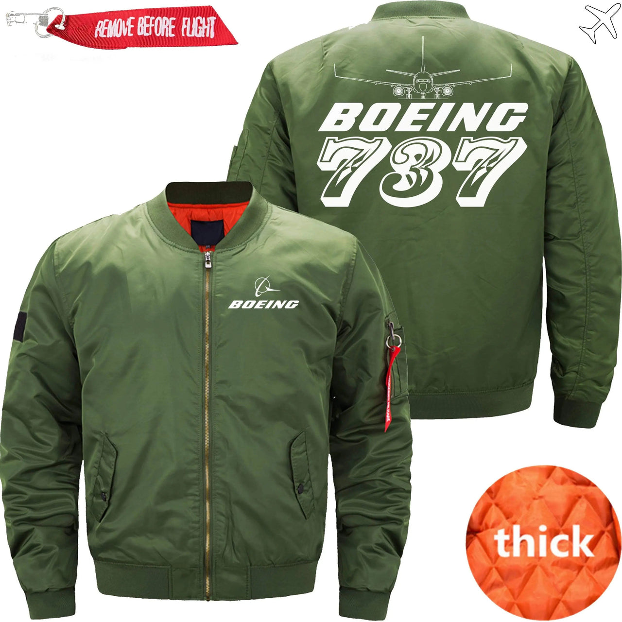 Boeing  737 Ma-1 Bomber Jacket Flight Jacket Aviator Jacket04 THE AV8R