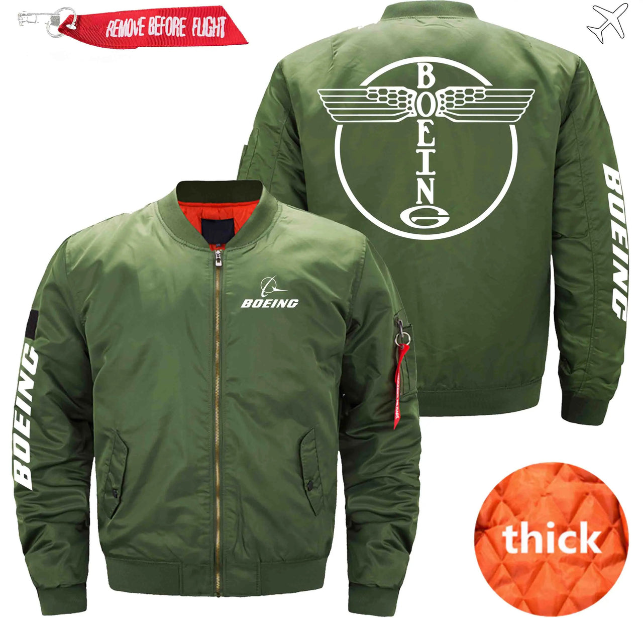 Boeing  OLD LOGO - JACKET THE AV8R