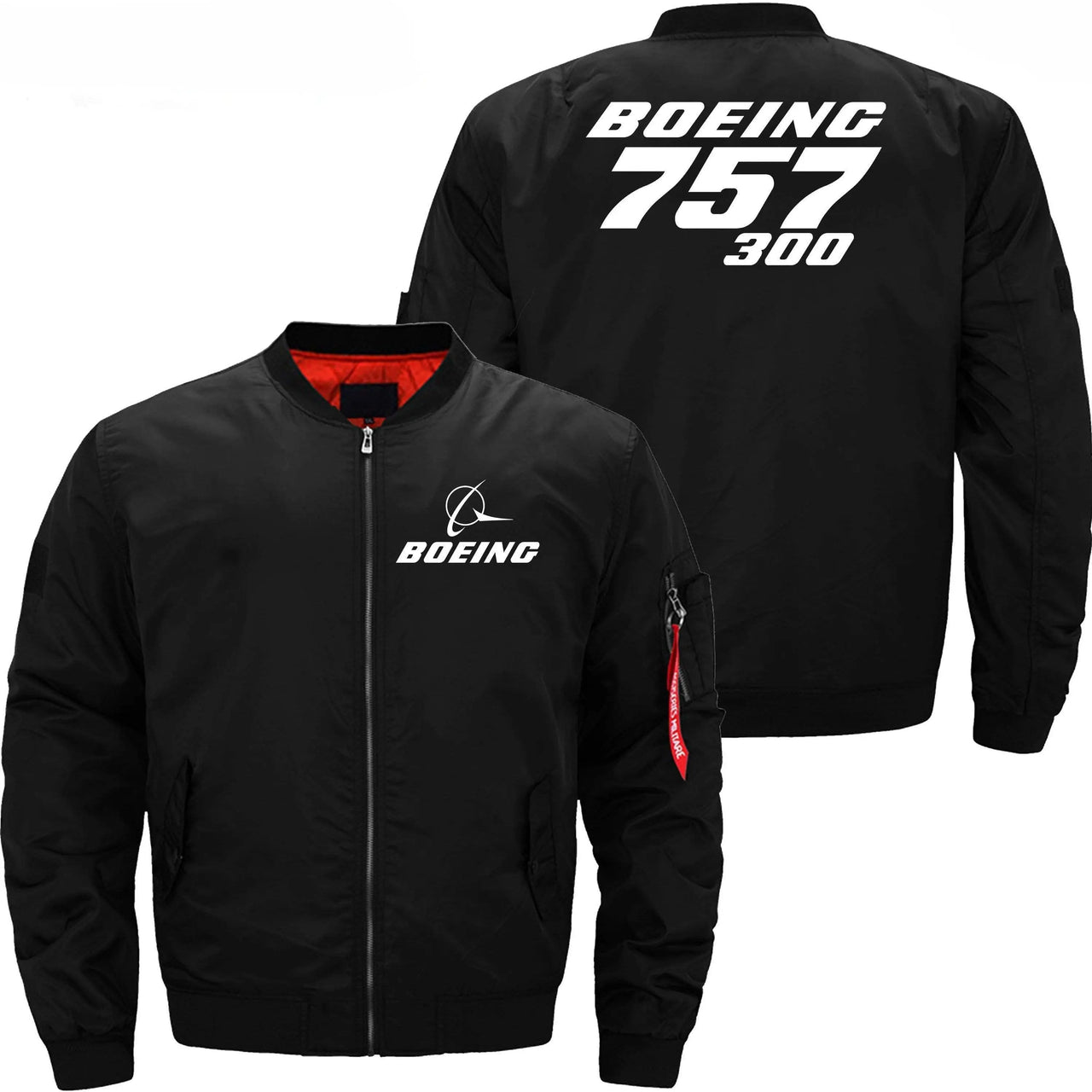 Boeing 757-300 Ma-1 Bomber Jacket Flight Jacket Aviator Jacket THE AV8R