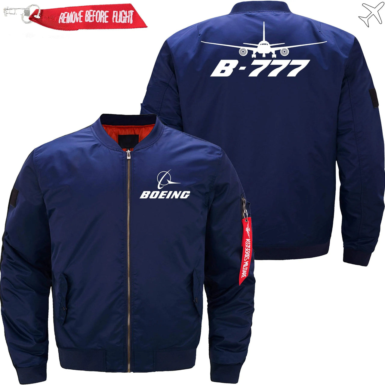 Boeing 777 Ma-1 Bomber Jacket Flight Jacket Aviator Jacket THE AV8R