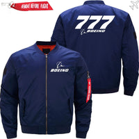 Thumbnail for Boeing 777 Ma-1 Bomber Jacket Flight Jacket Aviator Jacket THE AV8R