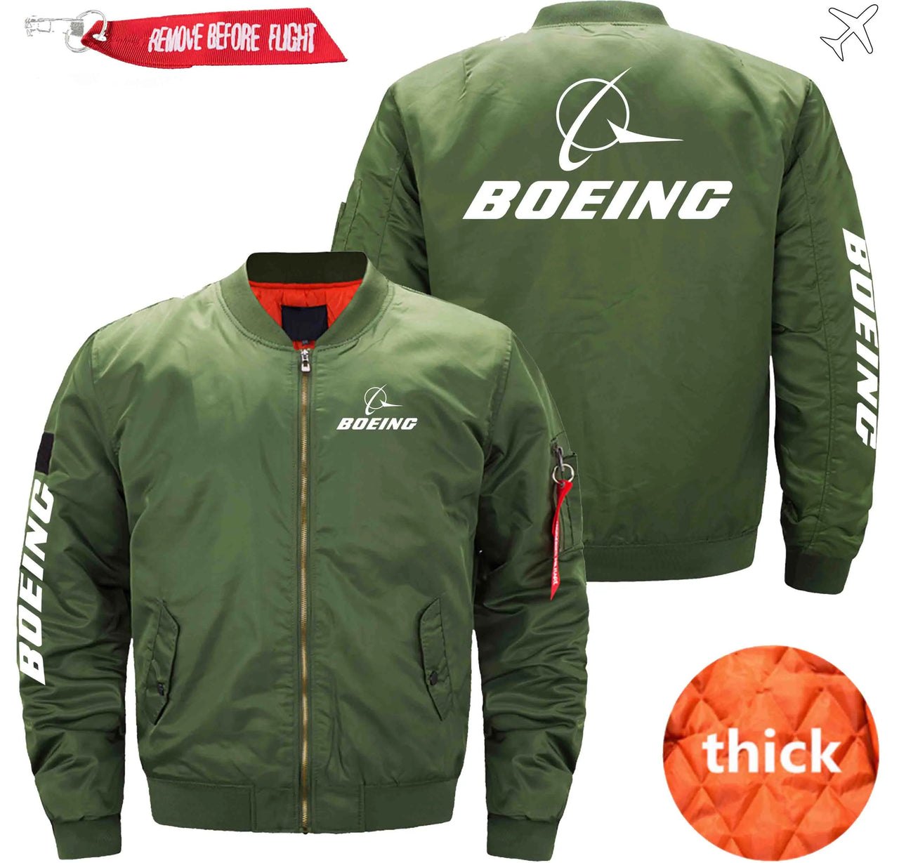 Boeing Ma-1 Bomber Jacket Flight Jacket Aviator Jacket THE AV8R