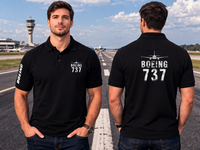 Thumbnail for BOEING 737 POLO T-SHIRT